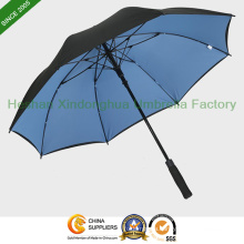 54" Arc Double Layer Canopy Fiberglass Golf Umbrella (GOL-0027FDA)